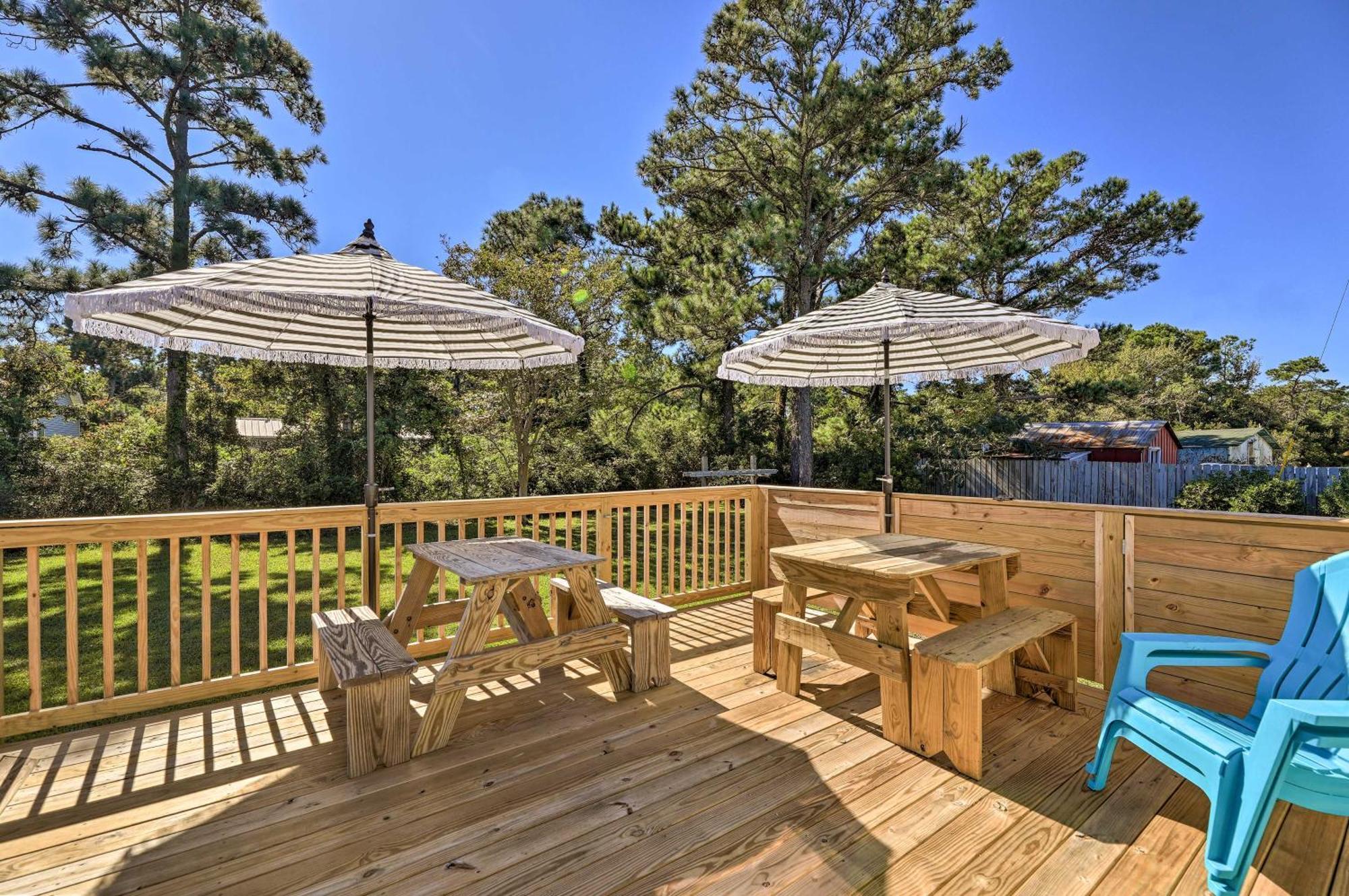 The Willowberry House With Deck And Grill! Harkers Island Exteriör bild