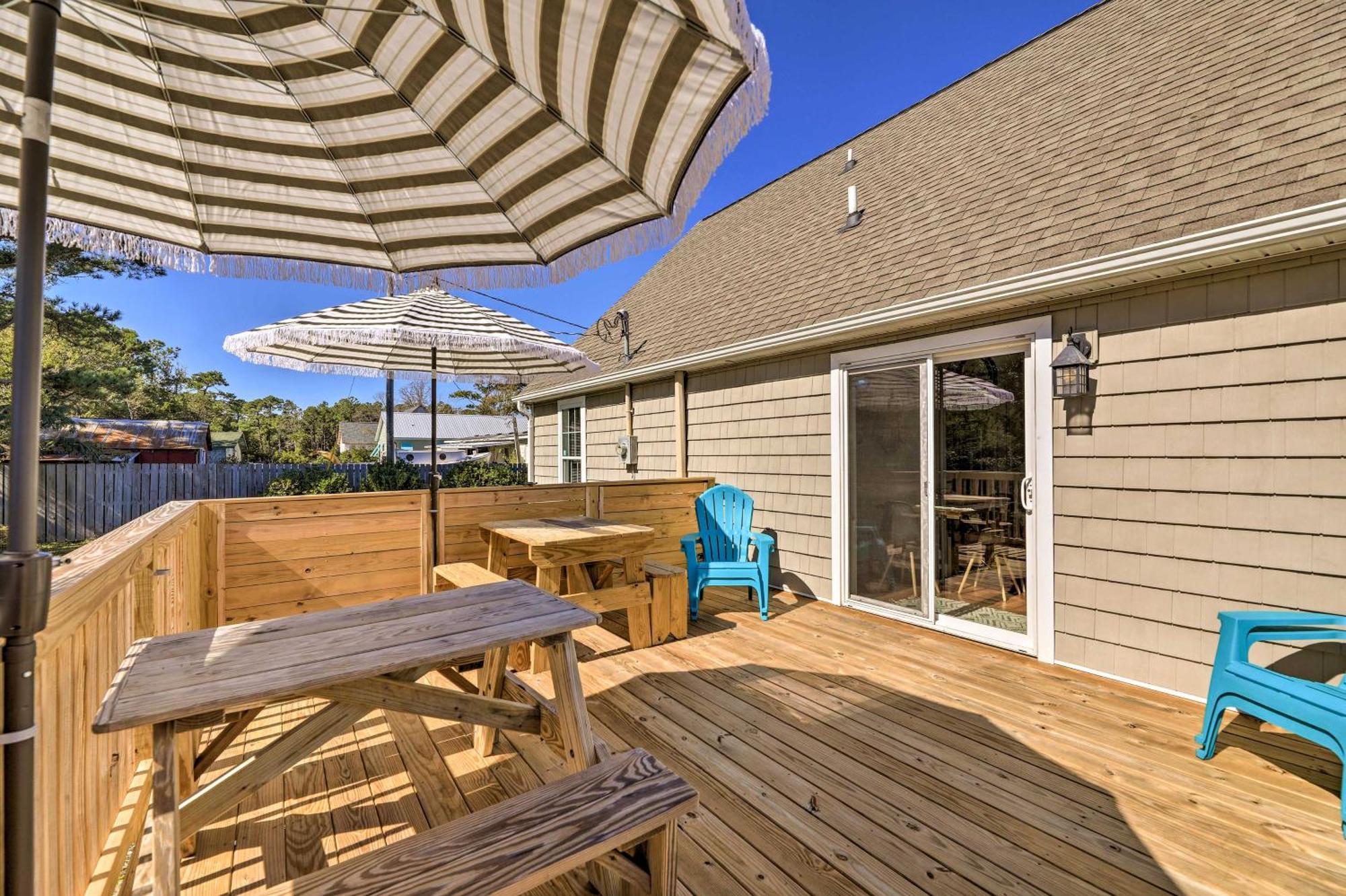 The Willowberry House With Deck And Grill! Harkers Island Exteriör bild